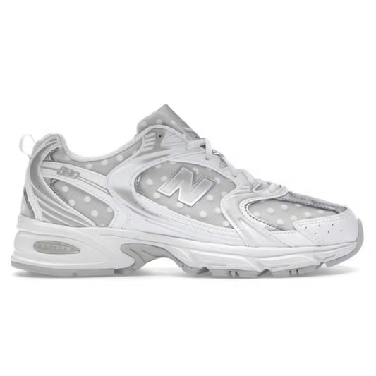 New Balance 530 Silver Metallic Polka Dots